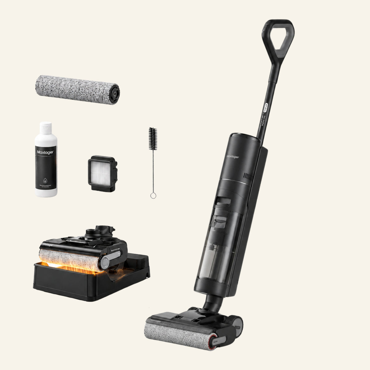 Maxlager S7 Pro – johdoton moppaava imuri