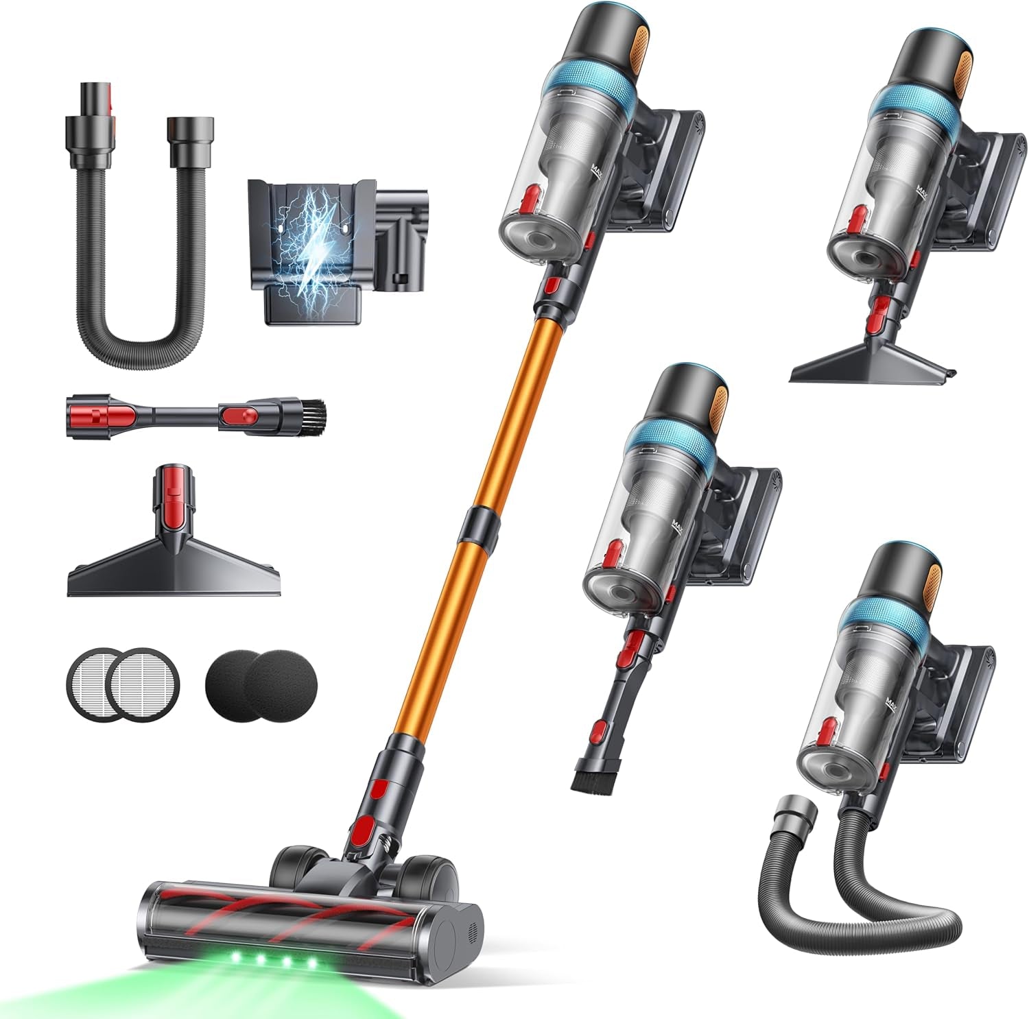 Maxlager P20 Langaton Pölynimuri - 600W - 1,67 kg - Varsi-imuri