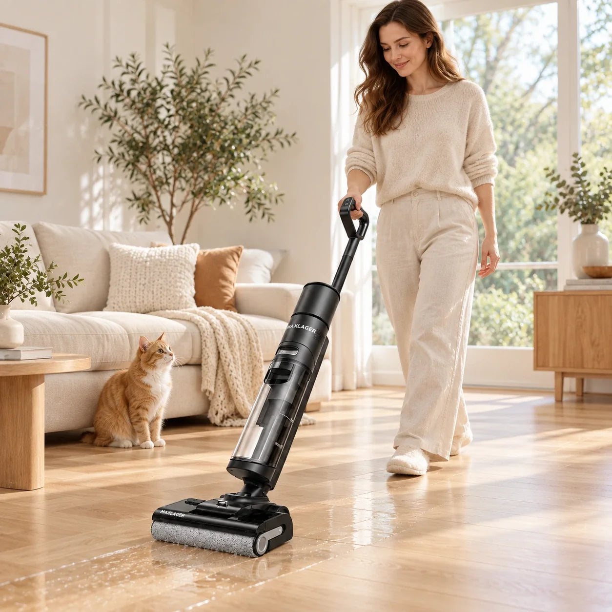 Maxlager S7 Pro – johdoton moppaava imuri